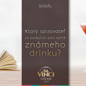 Viete, ktorý spisovateľ sa podpísal pod vznik známeho drinku?